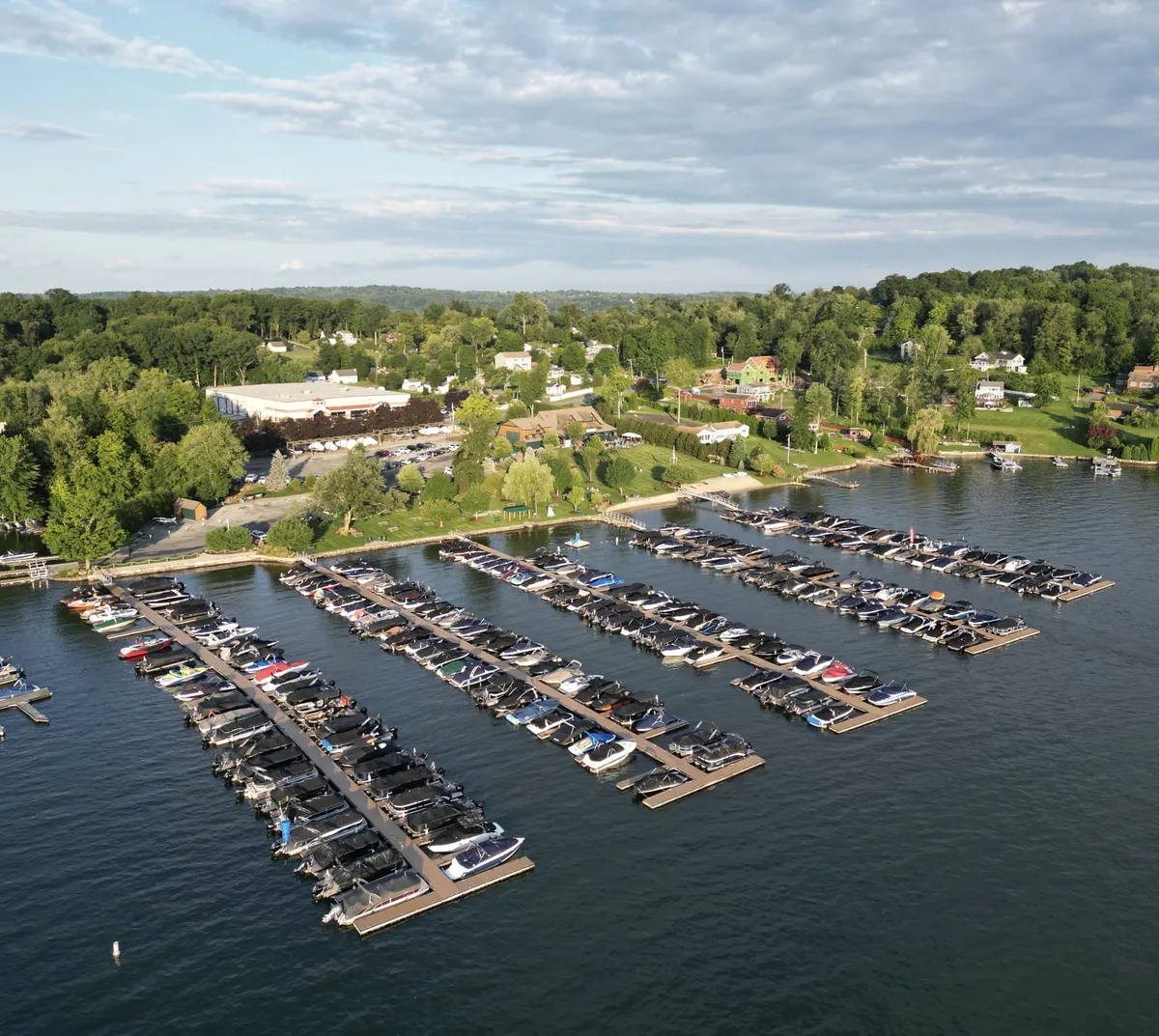 The 240-slip Candlewood East marina